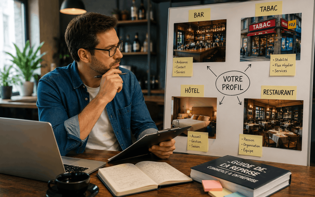Bar, tabac, hôtel, restaurant : quel commerce reprendre selon votre profil ?